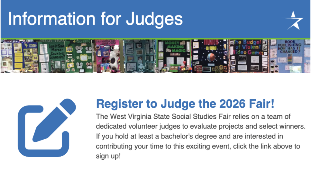 Social Studies Fair Judges